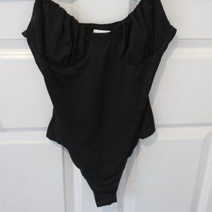 Princess Polly Black bodysuit size 4